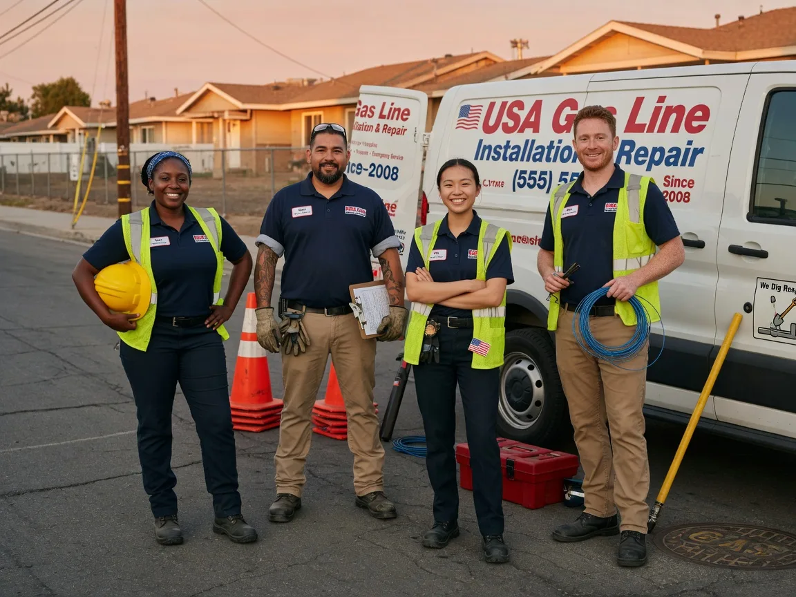 Gas Line Installation company in Long Creek, OR